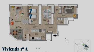 PLANO PLANTA 1IZKIZ